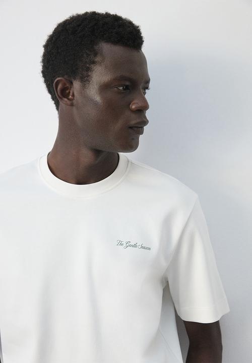 MANGO - T-Shirt Gentle - White
