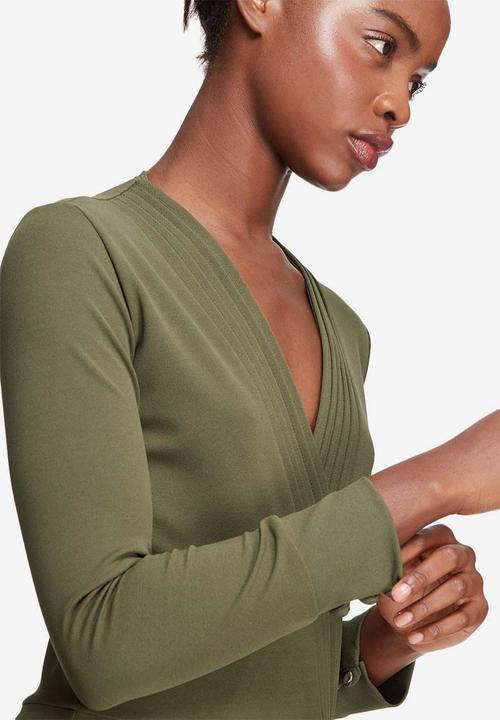 dailyfriday - Formal wrap bodysuit