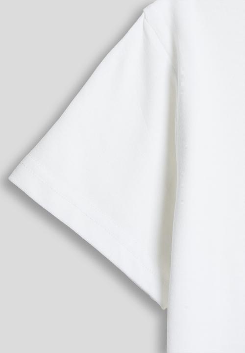 Pop Candy - Smiley placement tee - white