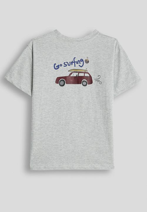 Pop Candy - Slogan and graphic tee - grey
