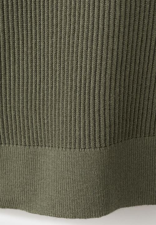 MANGO - Sweater Antiguap - Dark Green