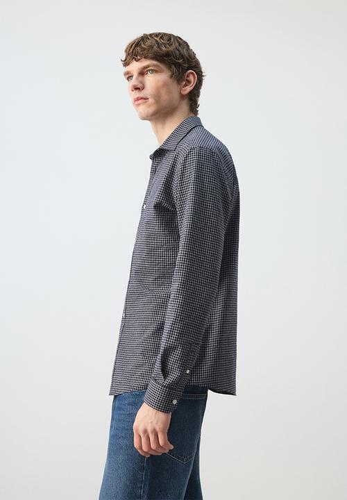 MANGO - Shirt Dani - Navy