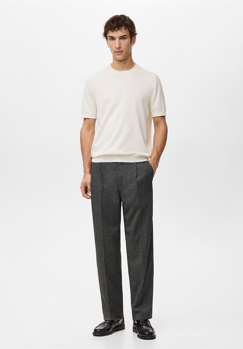 MANGO - T-Shirt Arraona - Natural