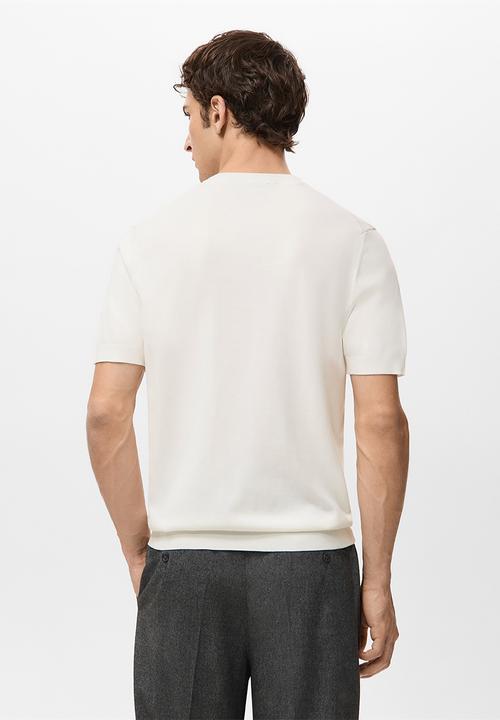 MANGO - T-Shirt Arraona - Natural