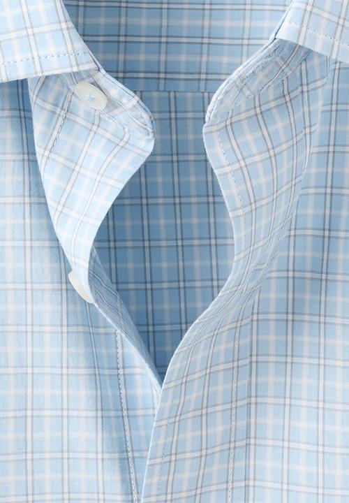 MANGO - Shirt David - Light/Pastel Blue
