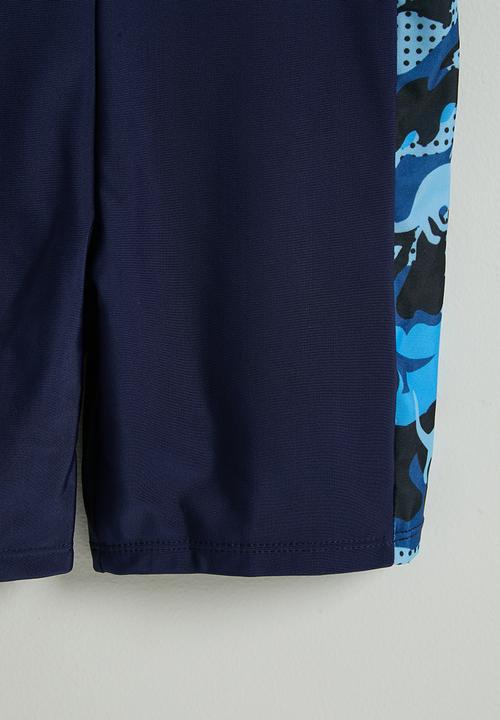 Pop Candy - Short wetsuit - navy/aop