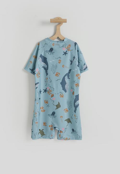 Pop Candy - Short wetsuit - blue/aop