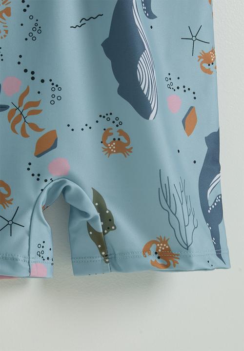 Pop Candy - Short wetsuit - blue/aop