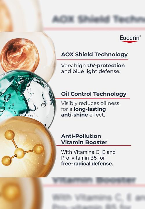 Eucerin - Oil Control UV Face Serum Sun Protection SPF 50+30ml  Oily & Acne-Prone Skin Mattifying