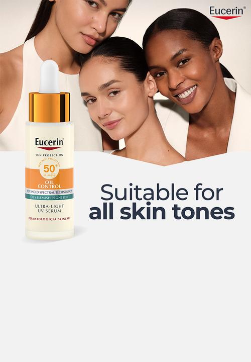 Eucerin - Oil Control UV Face Serum Sun Protection SPF 50+30ml  Oily & Acne-Prone Skin Mattifying