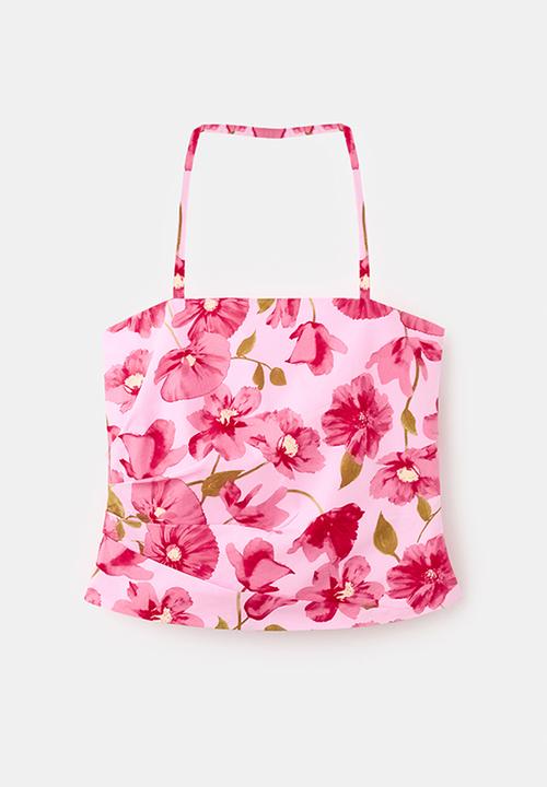 MANGO - Top castle - pink