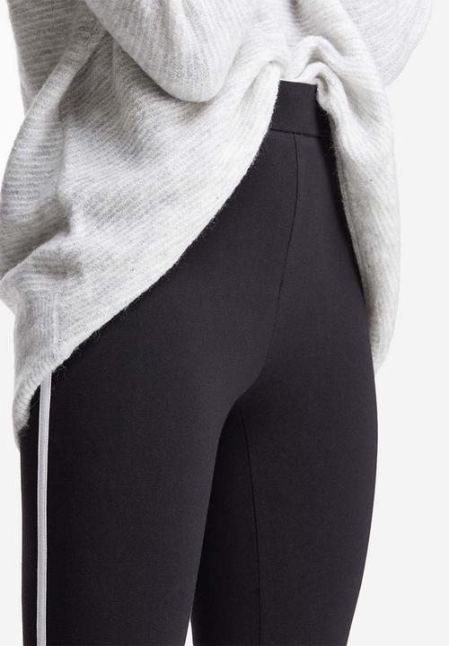 dailyfriday - Side stripe high waisted leggings