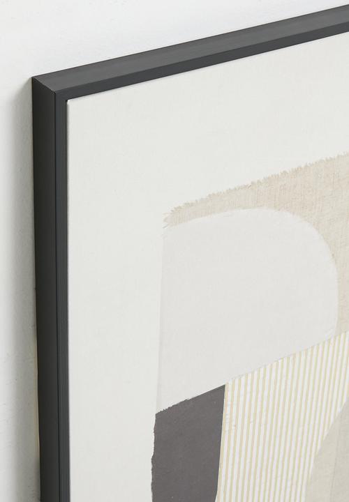 Sixth Floor - Threshold Framed Wall Art Set of 2 - Natural