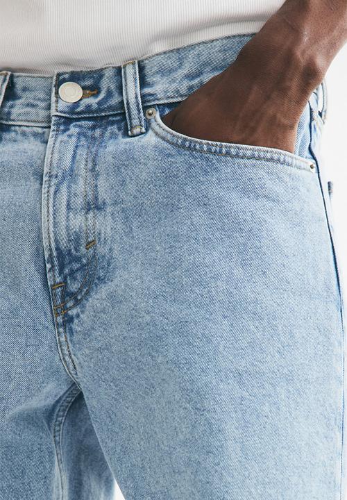 H&M - Relaxed jeans - light denim blue