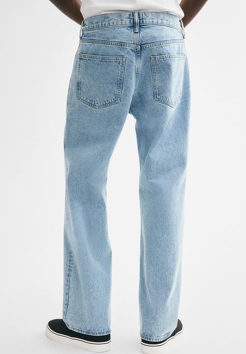 H&M - Relaxed jeans - light denim blue