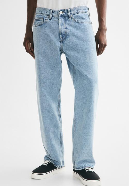 H&M - Relaxed jeans - light denim blue