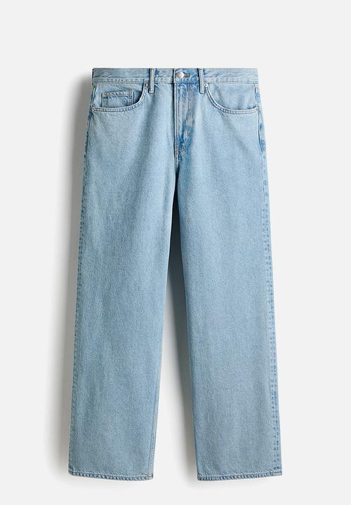 H&M - Relaxed jeans - light denim blue
