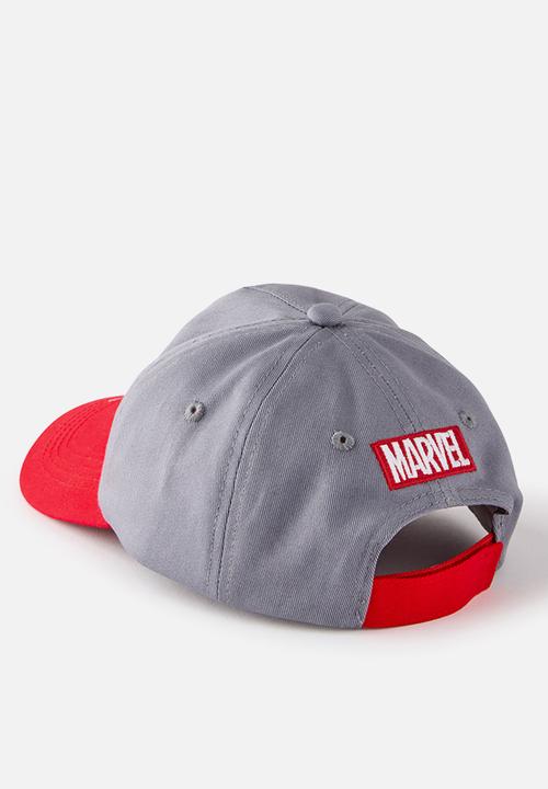 Cotton On - Kids Licensed Cap - Lcn Mar Spiderman/Steel