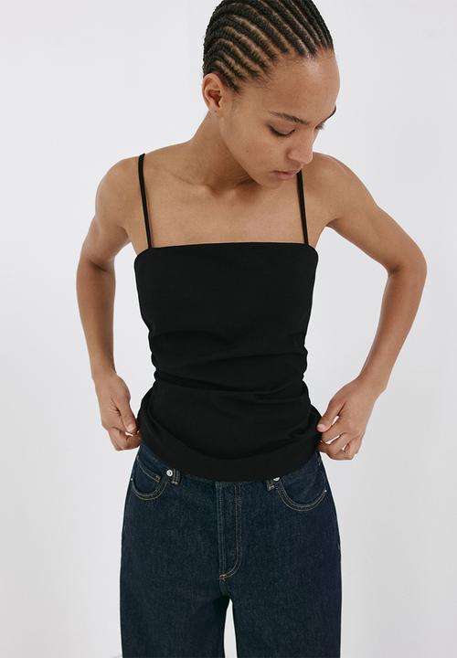 MANGO - Top riga  - black