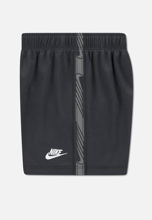 Nike - Nkb B Nsw V Lap Mesh Short Set - Dk Smoke Grey
