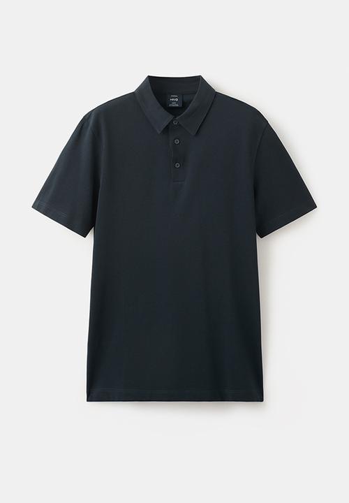 MANGO - Poloshirt Ezequi - Navy