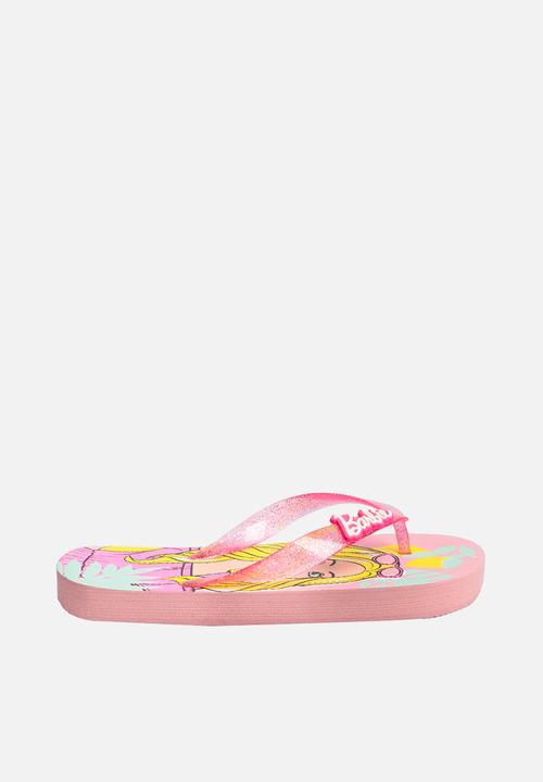 Character Group - Barbie Pool Flip flops -pink