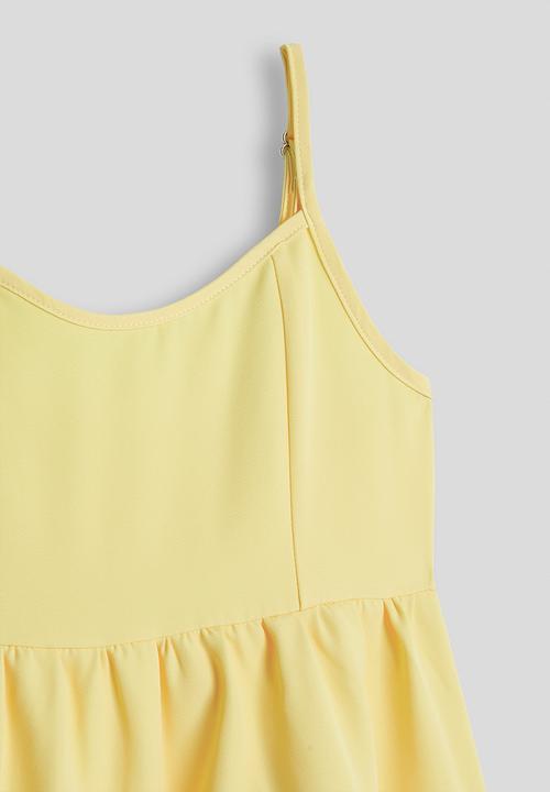 Pop Candy - Skater dress - butter yellow