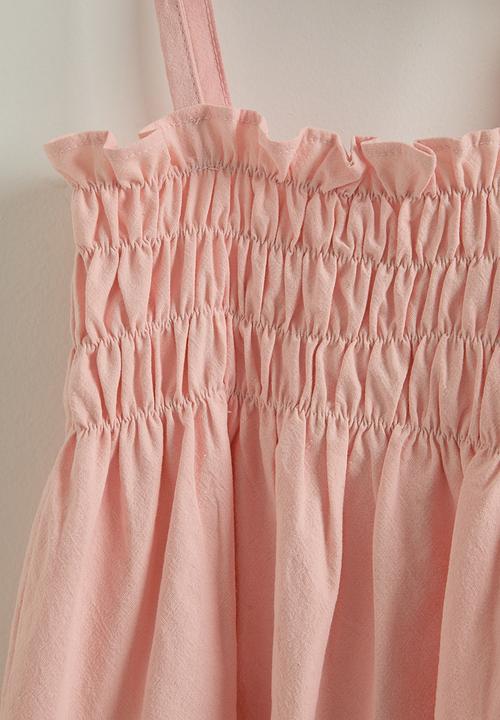 Pop Candy - Spaghetti top and pants - pastel pink