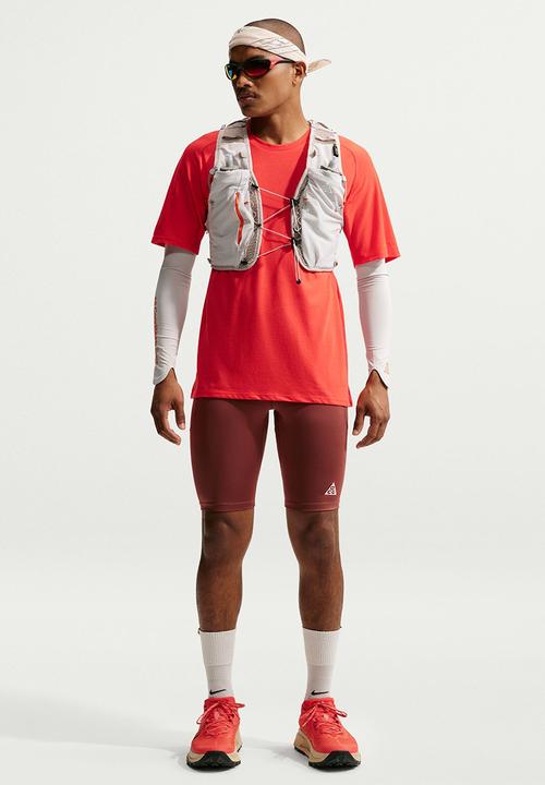 Nike - ACG "Solar Chase"  Dri-FIT ADV Trail Running Top - Crimson Red