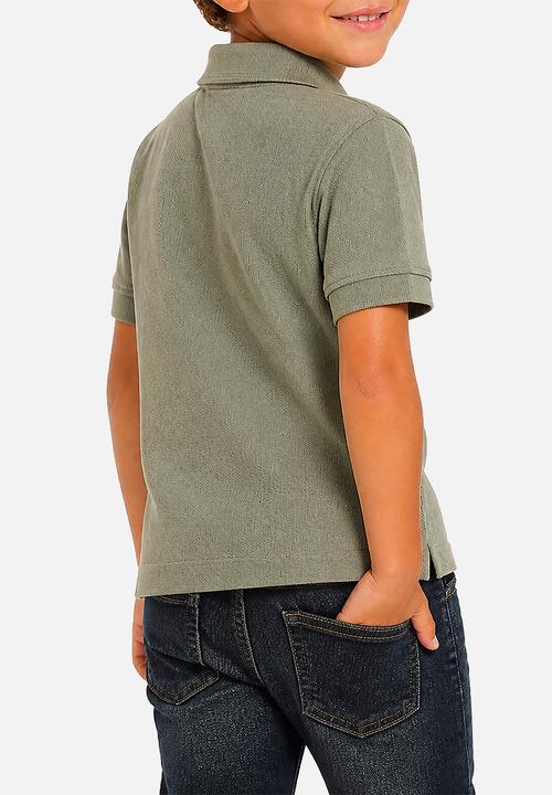 POLO - Boys Austin Ss Golfer - Thyme