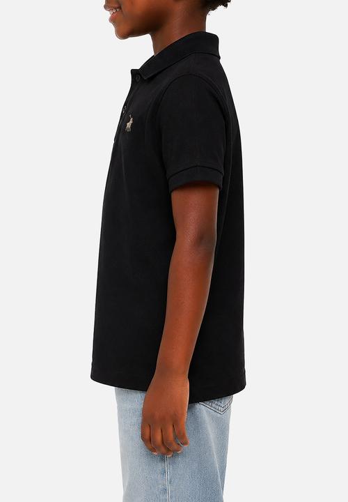 POLO - Girls Nina Ss Golfer - Black
