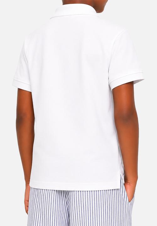 POLO - Girls Nina Short sleeve Golfer - White