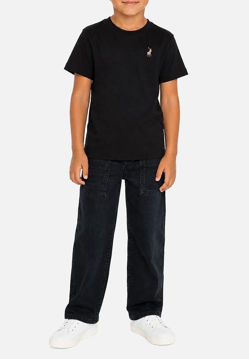 POLO - Boys Rick Ss Tee - Black