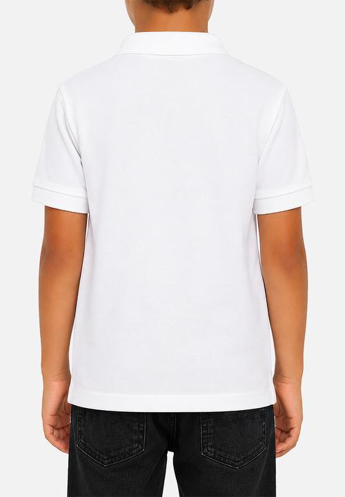 POLO - Boys Austin Short sleeve Golfer - White
