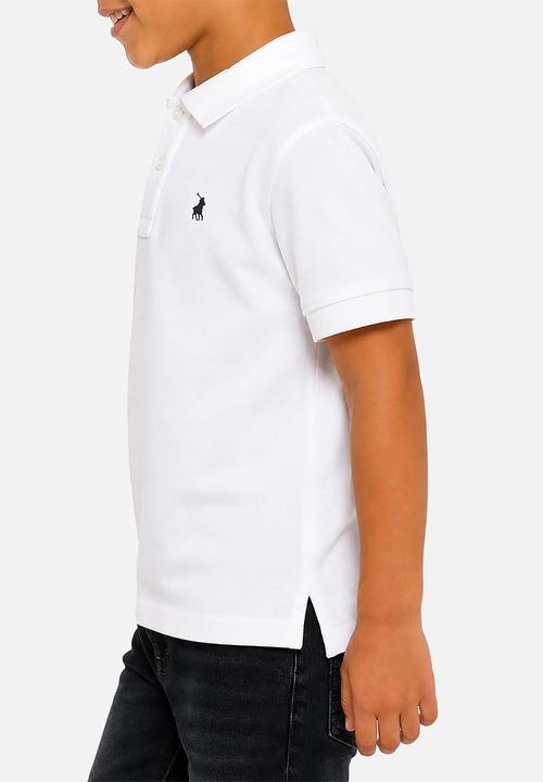 POLO - Boys Austin Short sleeve Golfer - White