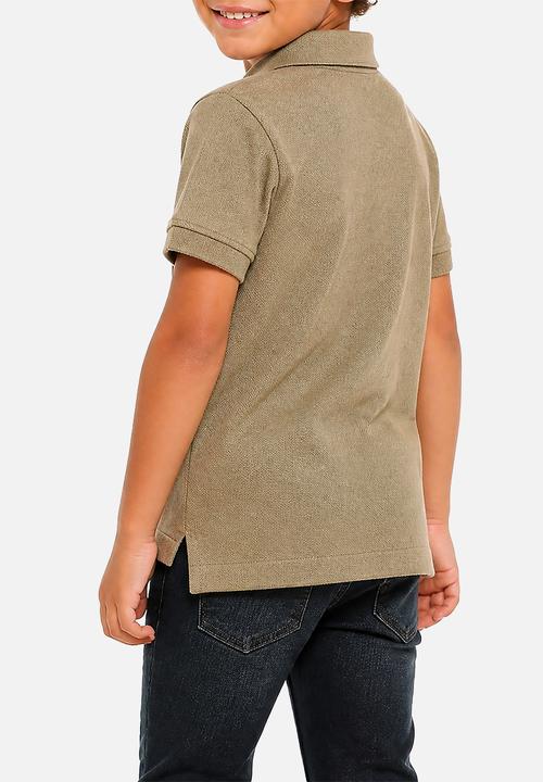 POLO - Boys Austin Short sleeve Golfer - Olive