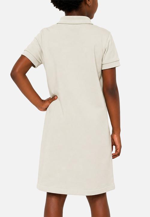 POLO - Girls Dakota Short sleeve Golfer Dress - Cool Sage