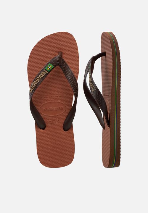 Havaianas - Brazil Logo - Rust / Coffee