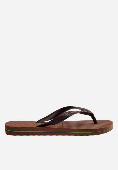 Havaianas - Brazil Logo - Rust / Coffee