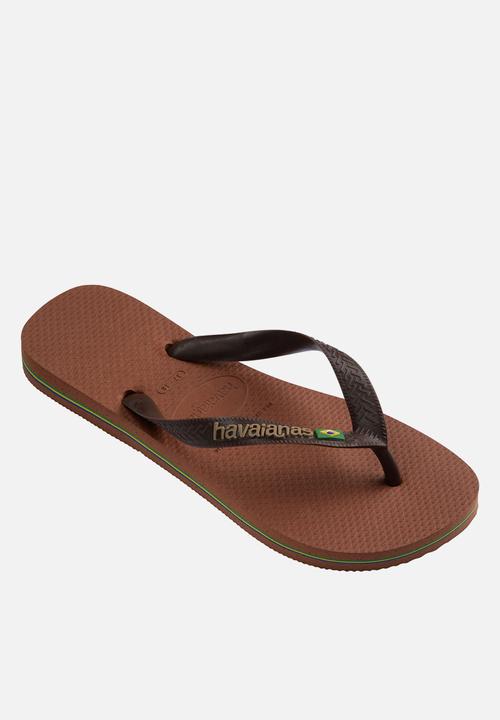 Havaianas - Brazil Logo - Rust / Coffee