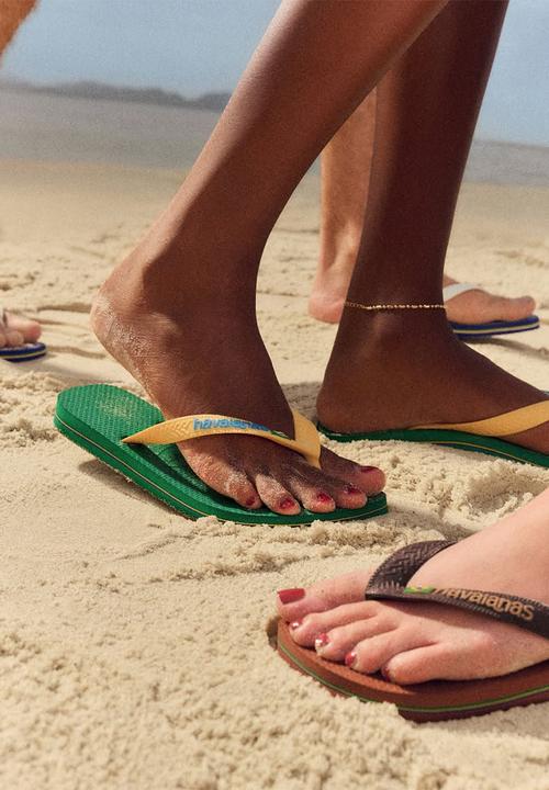 Havaianas - Brazil Logo - Rust / Coffee