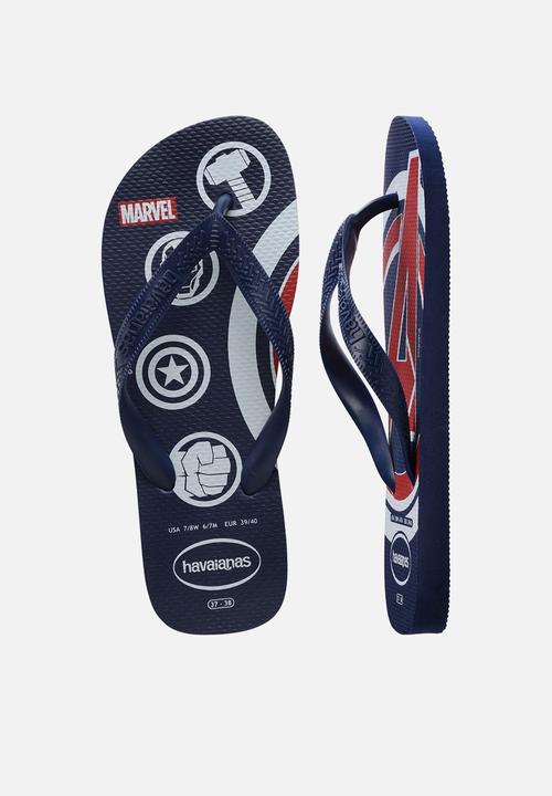 Havaianas - Top Marvel Logomania - Blue / Navy Blue