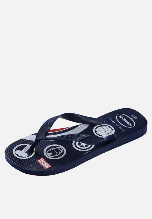 Havaianas - Top Marvel Logomania - Blue / Navy Blue