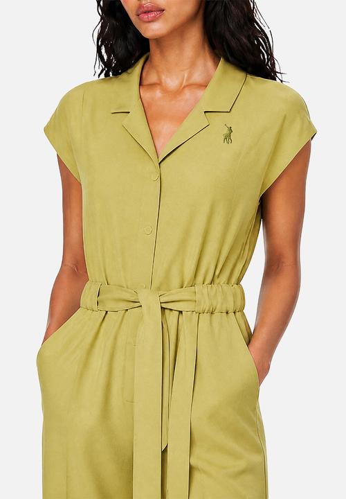 POLO - Wmn Jenna Tencel Jumpsuit - Yellow