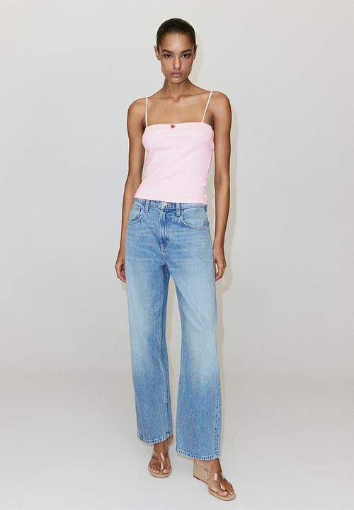 MANGO - Top rose - light/pastel pink