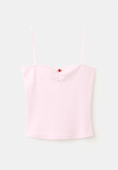 MANGO - Top rose - light/pastel pink