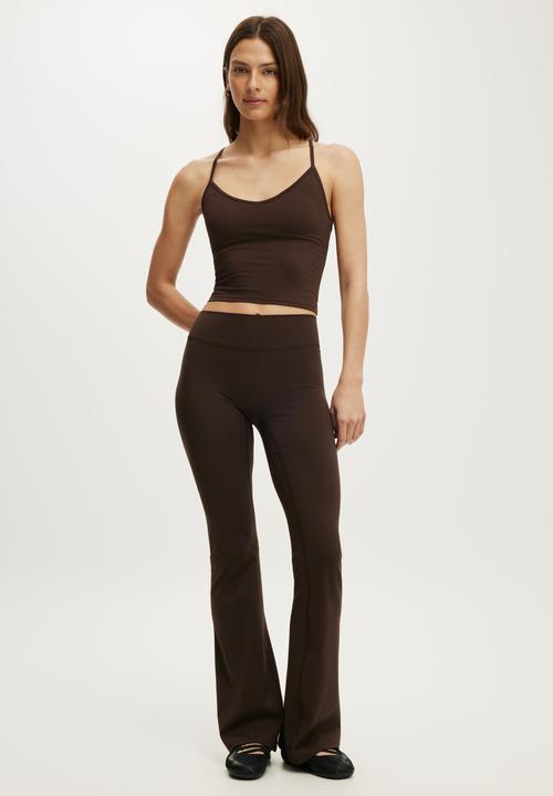Cotton On - Ultra Soft Contour Flare - French Roast
