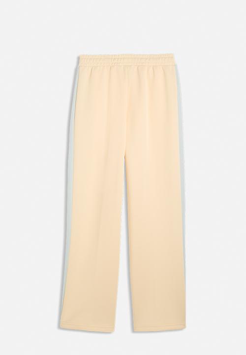 PUMA - T7 Always On Straight Track Pants Op - Buttercream-Créme De Mint