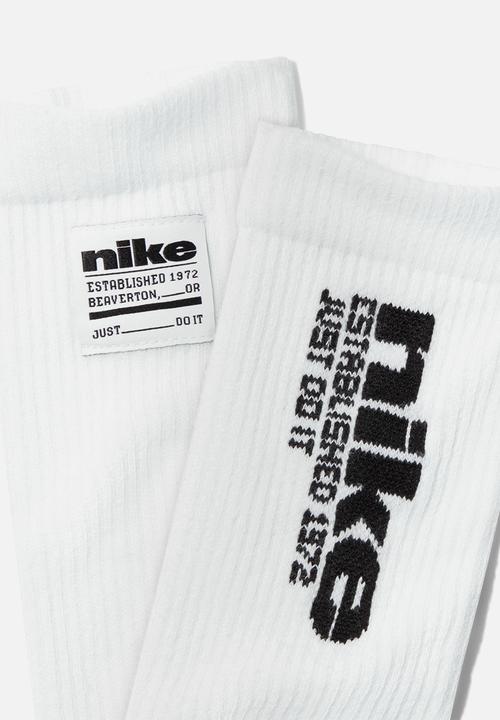 Nike - Ed Elvd crew 2P Mgfx - 144 - White