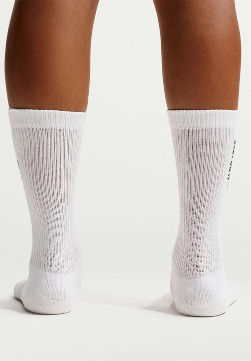Nike - Ed Elvd crew 2P Mgfx - 144 - White